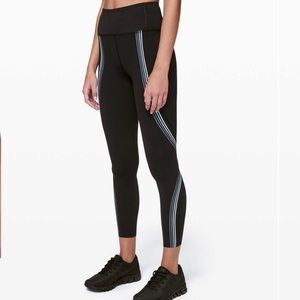 Lululemon Speed Tight 7/8, Four Stripe